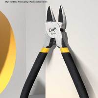 Coupe-ébauches de 6 pouces 55 #   Pince coupante diagonale en acier à haute teneur en carbone avec poignée antidérapante à ressort pour l'électronique DL2706