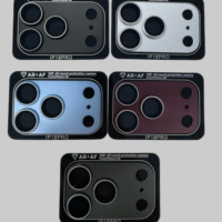 Protection d'objectif effet diamant pour iPhone 17 Pro Max / 17 Pro ; film pour objectif pour iPhone 18 Pro Max / 18 Pro.