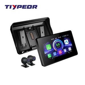 Tiypeor M3+DVR, Monitor DVR Universal de <span class=keywords><strong>5</strong></span> <span class=keywords><strong>Pulgadas</strong></span> con Pantalla Táctil Impermeable, Sistema Dual (Android/iOS), Chip 3106IC, Grado Resistente - Product Image 1
