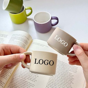 Tazas de Café de Cerámica con Cajas de Regalo, Tazas Pequeñas para Té, para el Hogar, la Oficina, para Beber Agua, para Fiestas, Bodas, Regalo para Amigos - Product Image 1