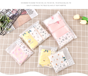 Borsa di plastica trasparente con cerniera interna smerigliata indipendente per bambini - Product Image 2
