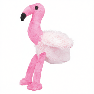 Peluche flamant rose 35 cm, jouet doux pour animaux de compagnie - Product Image 2