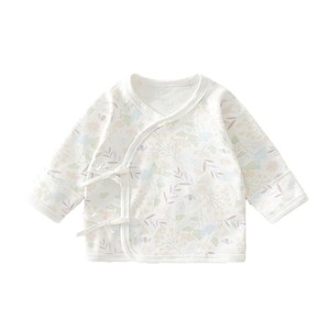 Camiseta de Manga Larga para Bebé Recién Nacido, Talla 52, Algodón Puro, Sin Costuras, Tipo Bata, Primavera-Otoño, Unisex, Tejido Clase A - Product Image 5