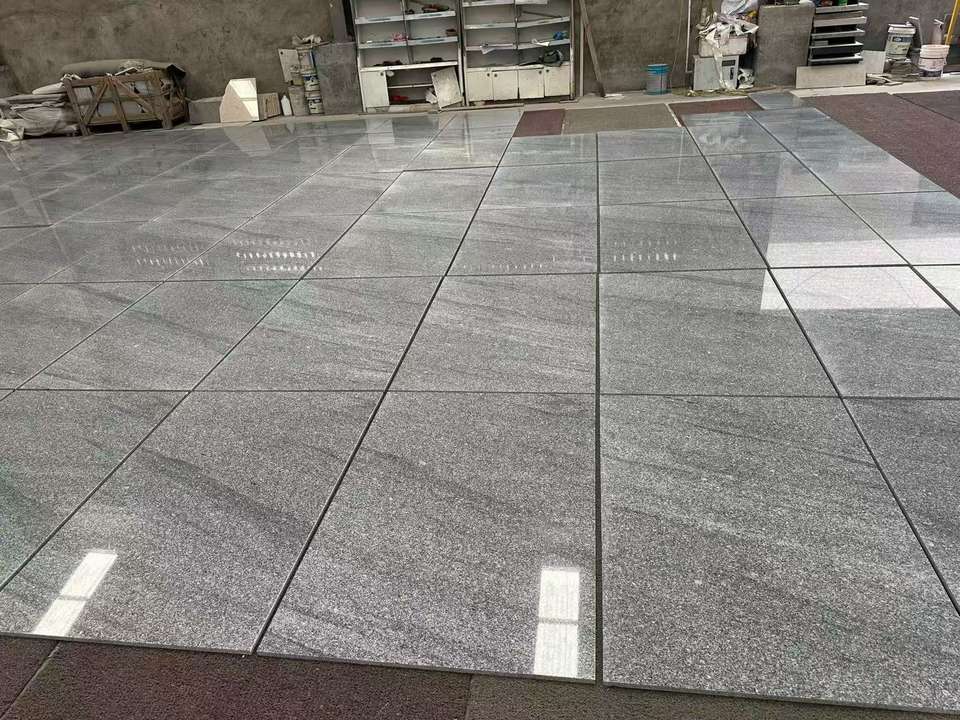 Project Ash Ash Grey Granite Tile Polished Natural Stone Slab and Tile for ...