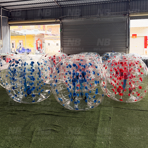 Ballon de football <span class=keywords><strong>gonflable</strong></span> durable de 1,2 m en PVC pour jeux de football en plein air, team building et divertissement en plein air - Product Image 6