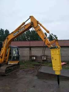 مطرقة صخور هيدروليكية بالكامل عالية الجودة من RIBETTER، مطرقة جاك للحفارات من 0.5 إلى 100 طن، محرك بضمان لمدة عام، خشبية - Product Image 6