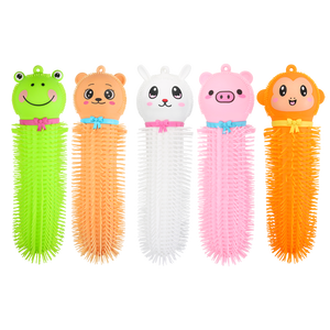 Palla Antistress Personalizzata da 50cm Espandibile in TPR a Forma di Orso/Rana, Giocattolo Morbido ed Elastico per Bambini e Bambine - Product Image 3