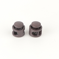 Vente chaude mousqueton corde fin en plastique cordon bascule réglable cordon bouchon cordon serrure