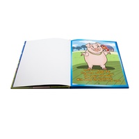 Impresión de Libros Infantiles para Colorear de Alta Calidad Personalizados, Libros Ilustrados en Inglés de Tapa Dura para Niños
