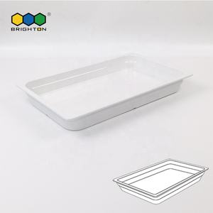 Plateau gc de qualité alimentaire en mélamine, rectangulaire, 65mm, 1/1g pour le service des aliments - Product Image 1