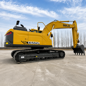 Excavatrice sur chenilles hydraulique SDLG E6225H de 22 tonnes, neuve, pour la construction et les travaux de terrassement - Product Image 5