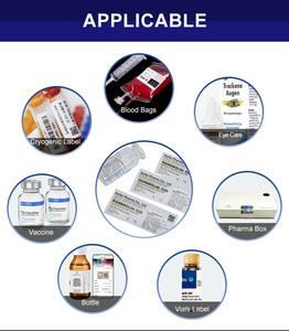 Etiqueta de embalaje farmacéutica Vial personalizada adhesiva de marca de cuidado personal de medicina de impresión - Product Image 5