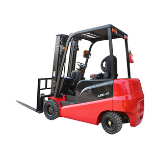 מלגזה חשמלית מסוג OEM ODM 2.5 טון 3 טון עם צמיגים מלאים וסוללת ליתיום להעברת חומרים - Product Image 2