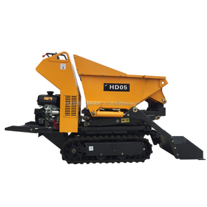 KOSTENLOSER VERSAND!! hydraulische 300kg Tragfähigkeit Loncin Benzinmotor angetrieben Barrow <span class=keywords><strong>Mini</strong></span> Track <span class=keywords><strong>Dumper</strong></span> - Product Image 1