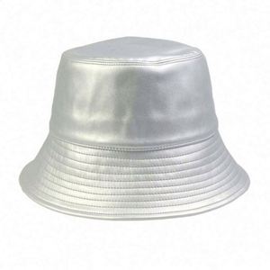 Wholesale High Quality Custom Designer Reversible Wholesale Blank Snakeskin Pu Leather Bucket <b>Hat</b> - Product Image 6