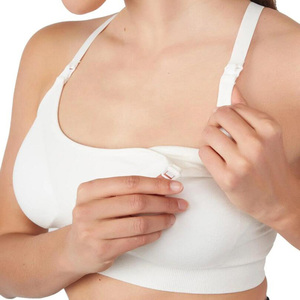 Reggiseno Premaman Senza Cuciture <span class=keywords><strong>in</strong></span> Bambù, Morbido e Confortevole per <span class=keywords><strong>Allattamento</strong></span> e <span class=keywords><strong>Gravidanza</strong></span> - Product Image 2