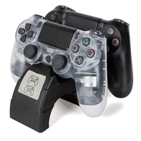 Support de charge double USB pour manette de jeu P4, base de station d'accueil pour manette sans fil PlayStation 4 PS4 Slim Pro, accessoires pour manette de jeu