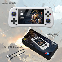 Console de jeu portable LR G28, écran HD IPS de 4,3 pouces, lecteur de jeux vidéo rétro arcade, système d'exploitation Android, batterie de 2000 mAh, 20000 jeux