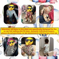 Groothandel RTS Kinderkledingset met lange mouwen van bamboe-spandex met kantprint, zacht babykledingset met broek - Casual slaapkleertjes