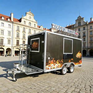Remolque de Pizza con Cocina Completa, Carrito de Pizza Móvil, Remolque de Restaurante al Aire Libre, Equipo de Catering Comercial, Carrito de Venta - Product Image 3