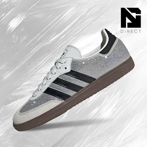 ADIDAS WMNS OG รองเท้าสเก็ตบอร์ดผู้หญิงระบายอากาศได้ดี, รองเท้าตาข่ายประดับพลอยเทียมสีขาวคริสตัล - Product Image 1