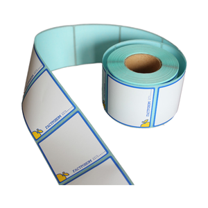 Tùy chỉnh 58x60 58x40 1 inch trực tiếp nhiệt nhạy cảm không thấm nước Nhãn trống in tự dính giấy Sticker trắng mã vạch - Product Image 6