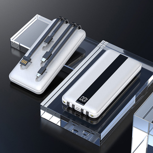 Batterie externe Li-Polymère OEM à chargement rapide 10000mAh PD20W QC18W, colorée, taille moyenne, avec logo personnalisé et LED, pour la maison intelligente - Vente en gros - Product Image 6