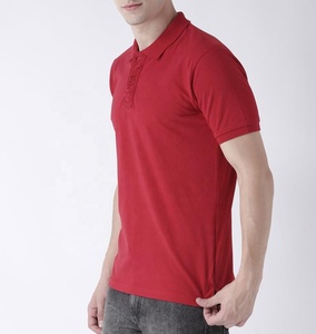 Personalizado bordado hombres Premium 100% algodón para la camisa Polo Turn Down Collar sólido patrón de punto ropa deportiva - Product Image 4