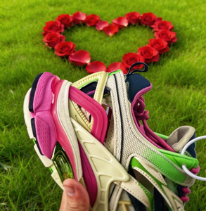 Chaussures décontractées de haute qualité pour femmes et hommes, respirantes, épaisses, style sportif, tendance mode, dessus en cuir véritable - Product Image 2