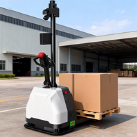 Chariot élévateur AGV sans conducteur 1,5T 1500kg avec laser SLAM, transpalette autonome, véhicule à guidage automatique pour la logistique d'usine