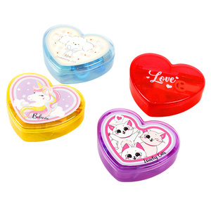 Valentine Hình Trái Tim Mini Văn Phòng Phẩm Thiết Lập Cho Cô Gái Với Ghi Chú Dính Bút Kéo Tẩy Băng Trường Quà Tặng Văn Phòng Nguồn Cung Cấp - Product Image 4