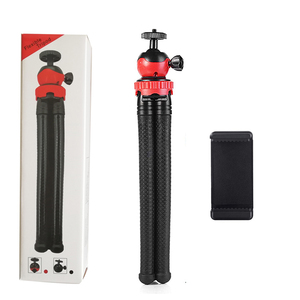 <span class=keywords><strong>Trépied</strong></span> de téléphone portable pour <span class=keywords><strong>Smartphone</strong></span> Mini <span class=keywords><strong>trépied</strong></span> flexible avec support de fixation pour iPhone Phone pour Go Pro pour DSLR - Product Image 2