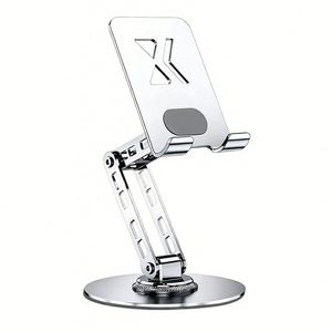 Smart 360 Degree Rotating Bathroom Flexible <b>Desk</b> Mobile Holder Stand <b>Folding</b> Mobile Stand Adjustable Desktop Mobile Holder - Product Image 6