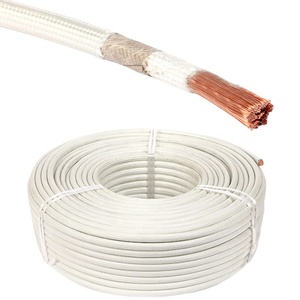 HY GN500 медный проводник, Стекловолоконный плетеный кабель, слюдяная изоляция, электрическая мощность, стекловолокно, термостойкий кабель, высокая температура - Product Image 3