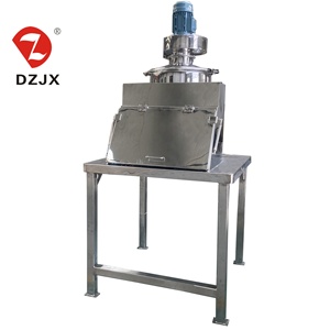 Estación de descarga de bolsas de polvo DZJX 10 20 25 Kg Alimentación de descarga (tolva basculante con colector de polvo + tamiz vibratorio o transportador flexible) - Product Image 2