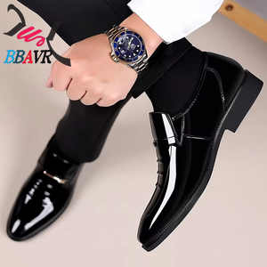 Zapatos de Negocios para Hombre 2026, de PU, Casuales de Verano, Transpirables, con Suela Suave, Punta Reforzada de Cuero, Duraderos y Fáciles de Poner - Product Image 4