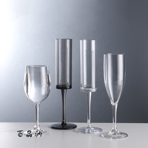 Verres à <span class=keywords><strong>champagne</strong></span> en plastique jetables incassables de qualité artisanale en gros - Product Image 3