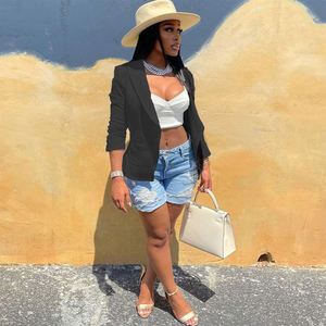 Blazers et manteaux pour femmes, sur mesure, grande taille, mode, rouge, formel, manches longues, vente en gros, décontracté, grande taille - Product Image 1