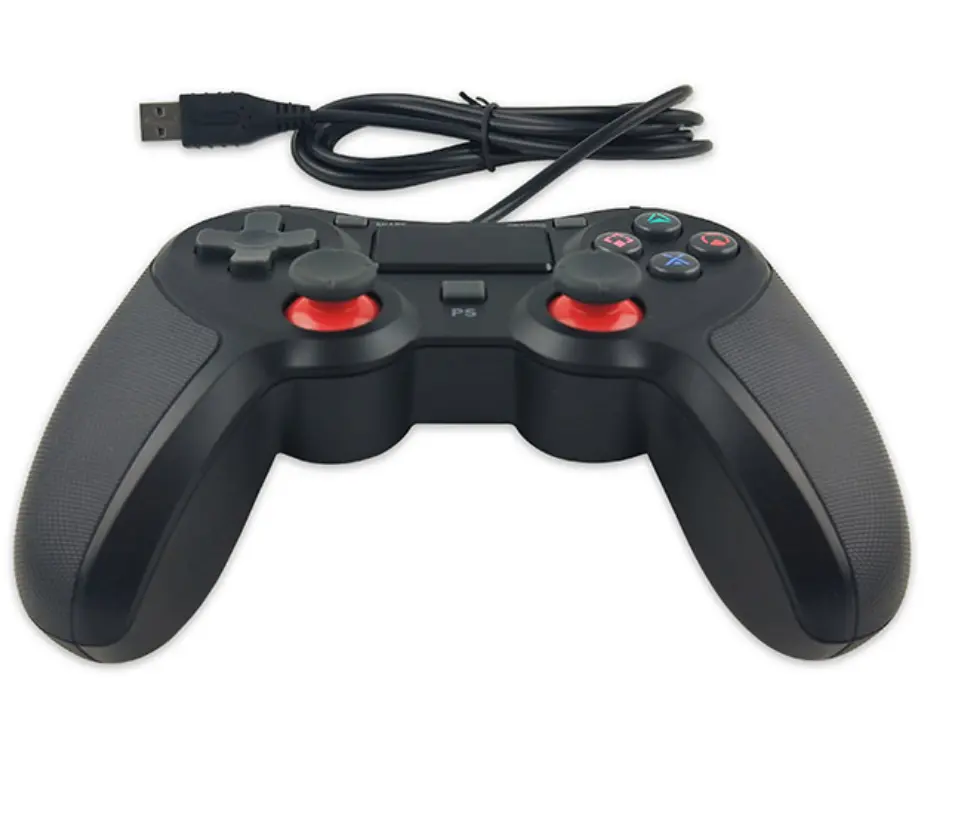For PS4 Wired Controller USB Gamepad Controller With The Dual Vibration For Playstation 4/PS4 Slim/PS4 Pro