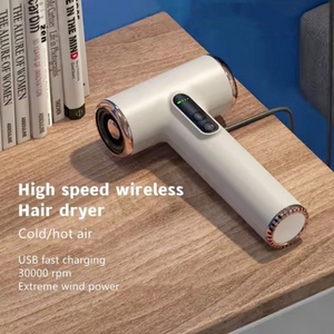 Secador de Pelo Recargable USB, Secador Inalámbrico con Pantalla LCD - Product Image 4