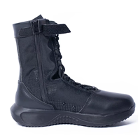 Bottes tactiques légères pour hommes, à fermeture éclair, mi-montantes, pour l'alpinisme en extérieur, souples, antidérapantes et résistantes à l'usure pour l'été