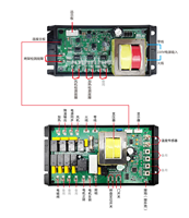 Penjualan terlaris layar sentuh LCD 10 inci tampilan warna dapat disesuaikan kontroler temperatur Oven OEM/ODM MK6A01 peringkat IP68 1C