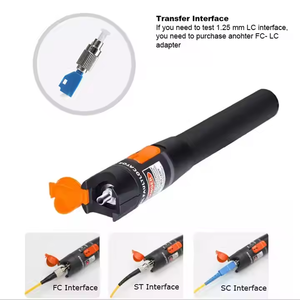 เครื่องตรวจจับไฟเบอร์ออริจินอลไฟเบอร์สีแดง5mW 10mW 20mW 30mW อุปกรณ์ทดสอบสามารถปรับแต่งได้ - Product Image 4