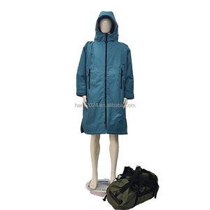 Bata cambiante impermeable para adultos y niños, Poncho de Surf con capucha de secado rápido, logotipo personalizado, Ideal para nadar en la <span class=keywords><strong>playa</strong></span>, deportes al aire libre - Product Image 5