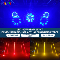 Venta Directa de Fábrica, Luz de Escenario Móvil LED RGB de 100W, Luces Profesionales para DJ, para Eventos, Discotecas, Fiestas, Bodas
