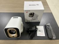 Projecteur de Jeux Domestiques HY260Pro Mini Android 11 WiFi Portable 4K 200 Lumens 1 Go de RAM Meilleures Ventes