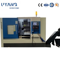 Mesin Bubut CNC Horizontal Otomatis Penuh TC4540 Langsung dari Pabrik, Tipe Slant Bed 12-Stasiun Hidrolik Tugas Berat