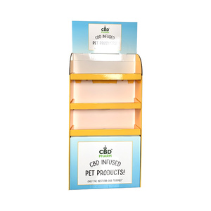 Soporte de exhibición de supermercado para tienda minorista Exhibición de pie de cartón para promoción de productos - Product Image 4