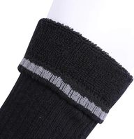 Chaussettes de travail en coton rembourrées, chaussettes robustes personnalisées pour hommes