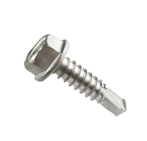 Manufacturer Custom Ruspert Plating Heavy Duty Self-drilling Steel Screw Drill Point Screw Concrete Roofing Screw